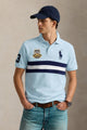 Plo Rph Lren Custom Slim Fit Crest Mesh Men's Shirt