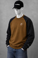 Nke Elite-Core Round Neck Men's Sweatshirt In Dark Brown