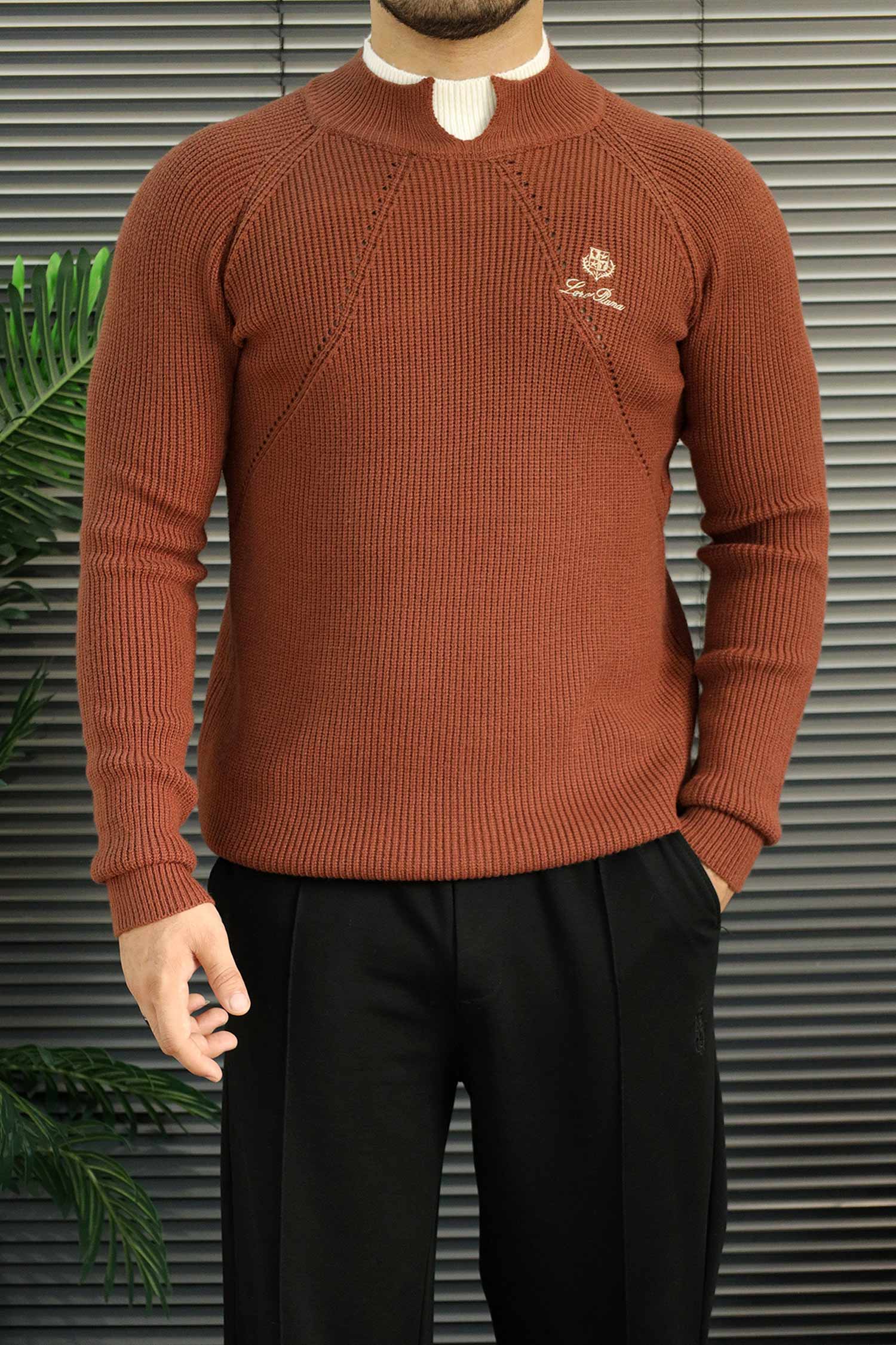 Lro Piana Italian Style Imported Heavy Wool Men's Sweater