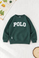 Polo Pony Basic Round Neck Kid's Sweatshirt