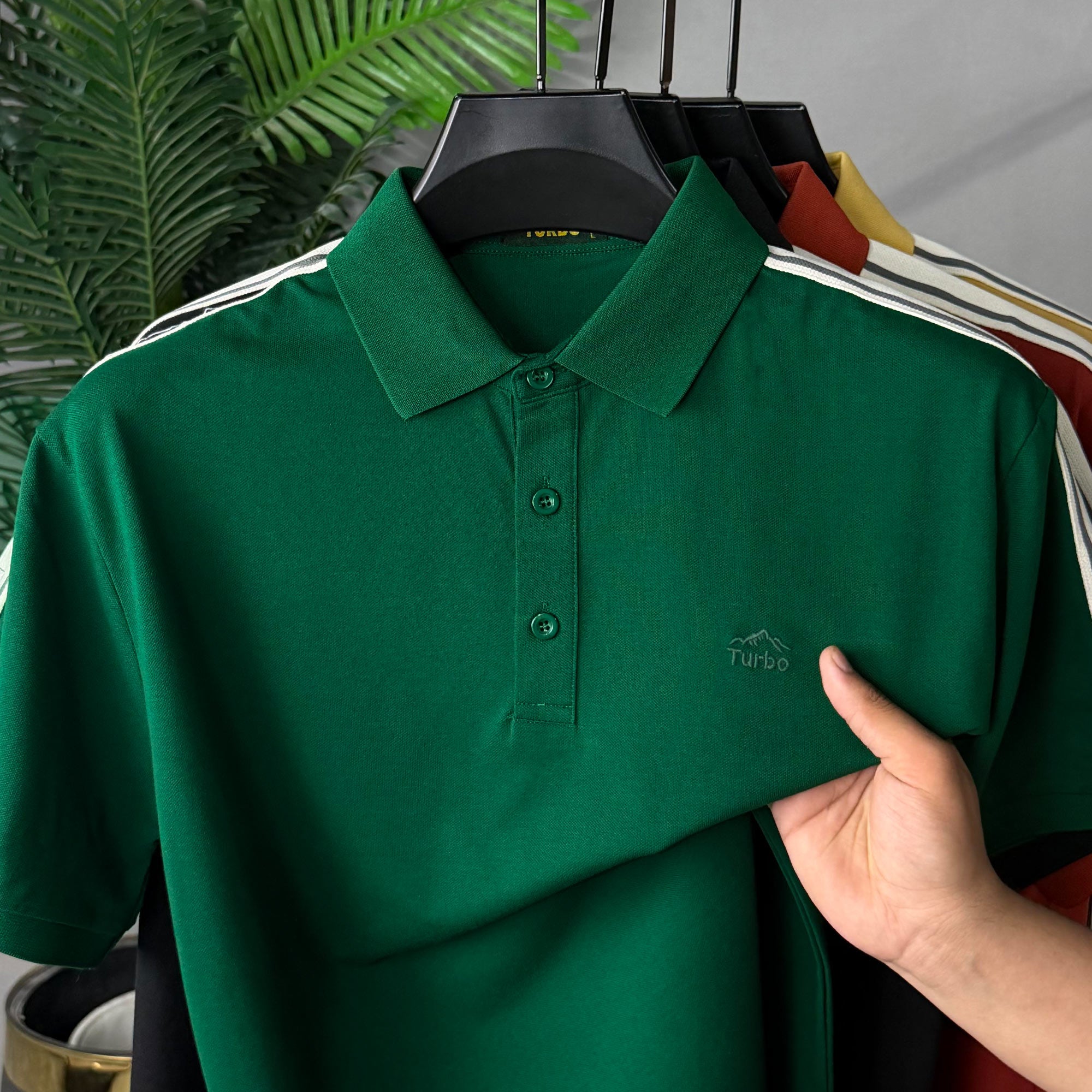 Turbo Exclusive Emerald Men's Polo T-Shirt