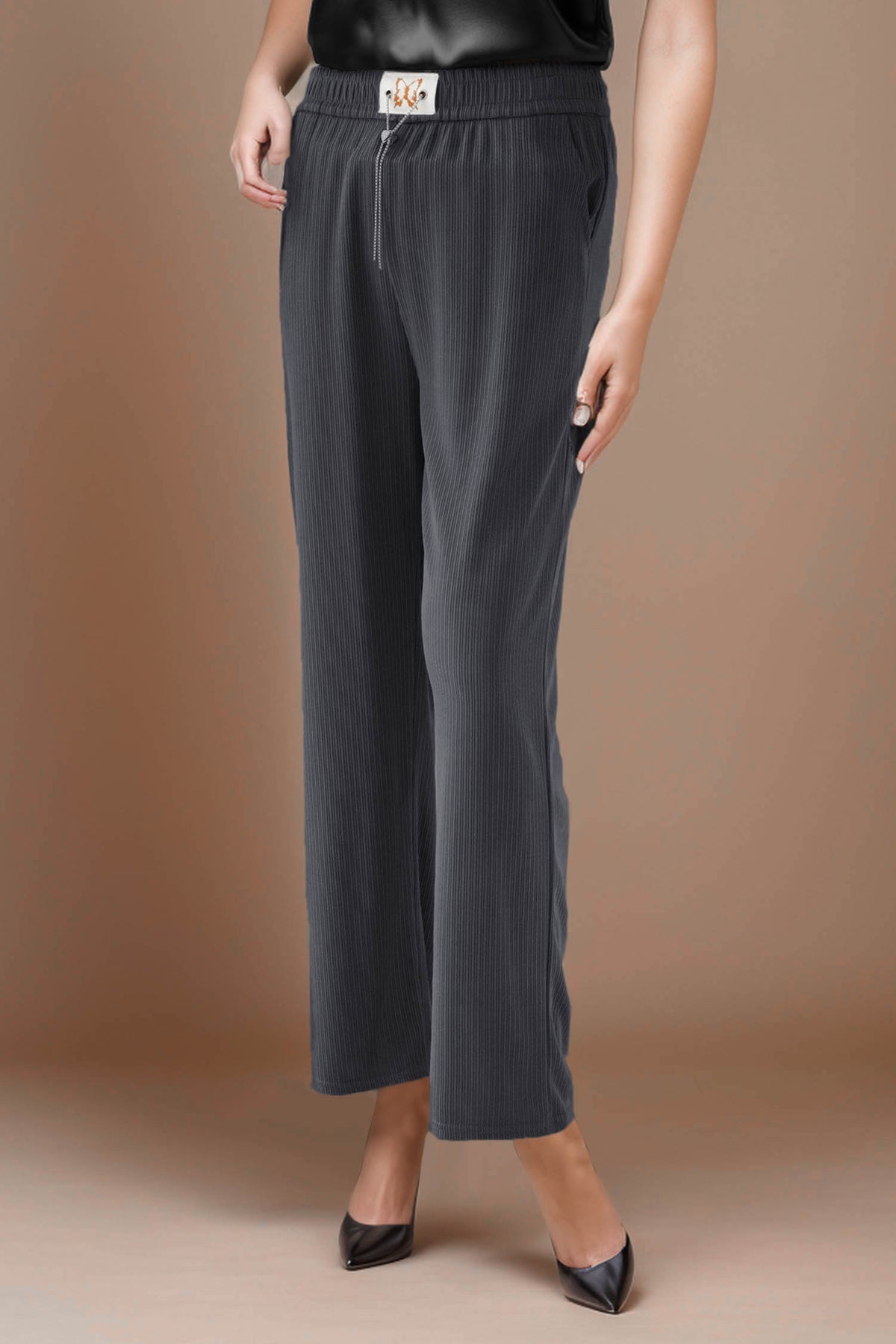 Cozy Fashion Chain Belt Style Flapper Trouser - Women