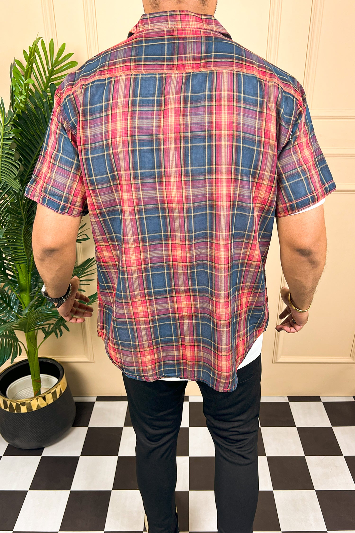 Turbo Classic Pattern Comfort Casual Shirt