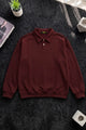 Turbo Athleisure Collared Style Imported Men's Sweatshirt