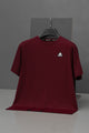 Adds Training Feel Ready Essential Imp Dry-Fit Tee In Dark Maroon