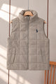 Polo Grid-Quilted Imported Suede Men's Gilet