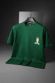 Turbo "Sport Active" Graphic Tee In Green