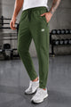 Skchrs On Active Gymwear Men's Imp Dry-fit Trouser In Olive