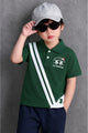 LA Mrtin Striped Exclusive Quality Design Kids Polo Shirt
