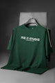 Emerald Edge Round Neck OverSize T-shirt