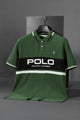 Plo Rph Lren Prominent Horizontal Stripe Men's Polo Shirt
