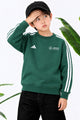 Adds Blokecore Aesthetic Quarter Round Neck Kid's Sweatshirt
