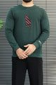 Plo Rph Lren Heritage Round Neck Men's Sweatshirt In Green