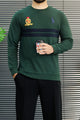 Plo Rph Lren Classic Paneled Round Neck Men's Sweatshirt
