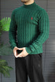 Polo Old Money Aesthetic Textured Imported Men's Sweater