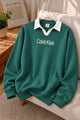 Caln Klen Aesthetic Quarter Collar-Style Men's Sweatshirt