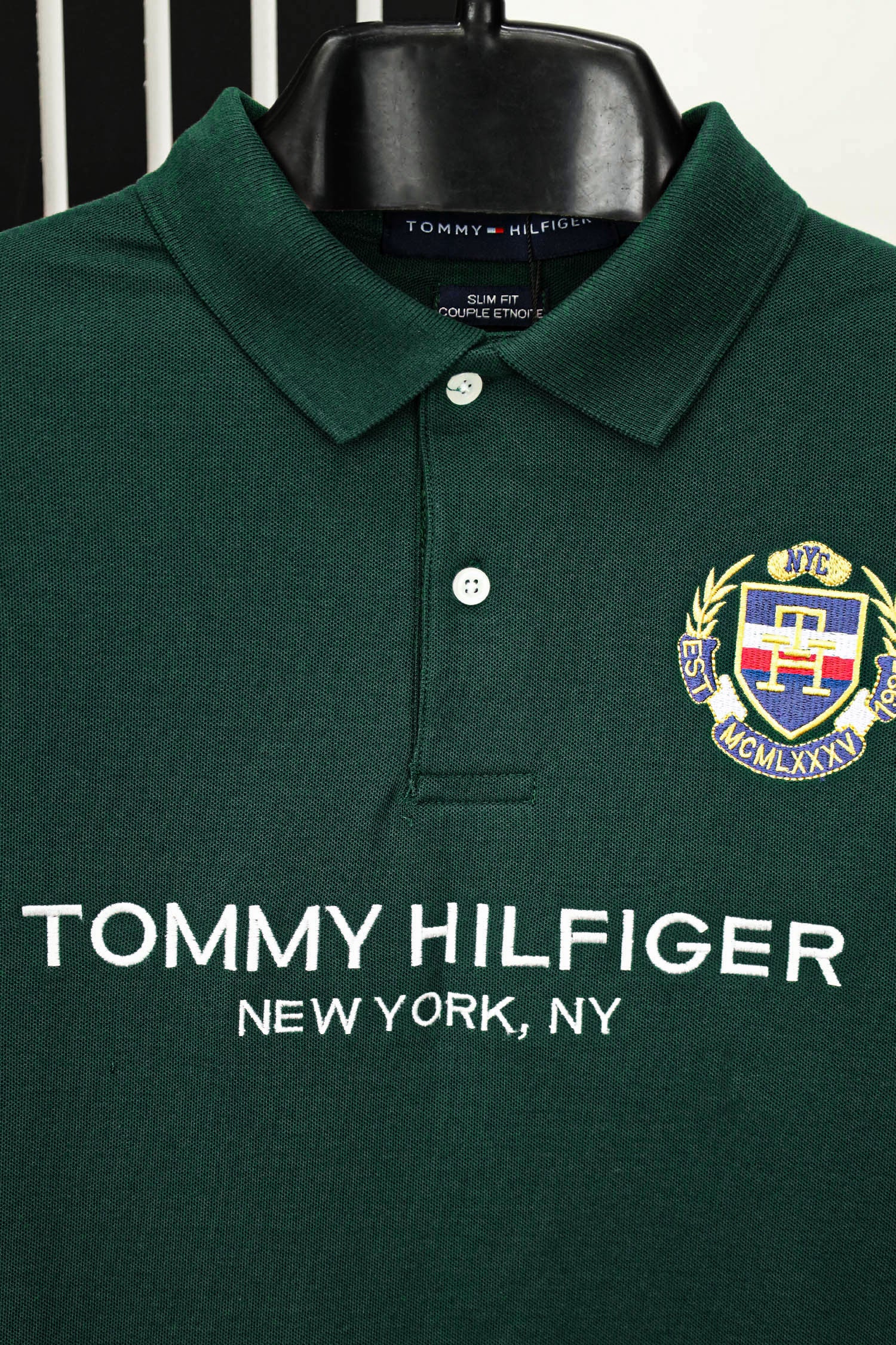 Tomy Hlfgr Icon Crest Men's Polo Shirt