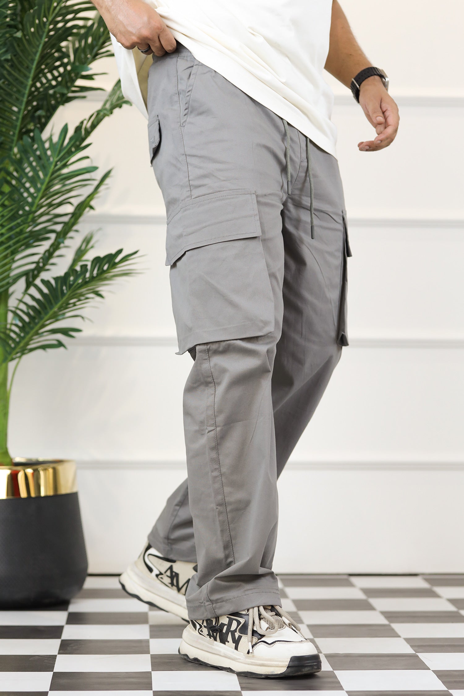 Turbo Relaxed Life Cotton Baggy Fit Trouser