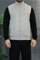 Turbo stand-up collar Imported Puffer Men's Gilet In Grey