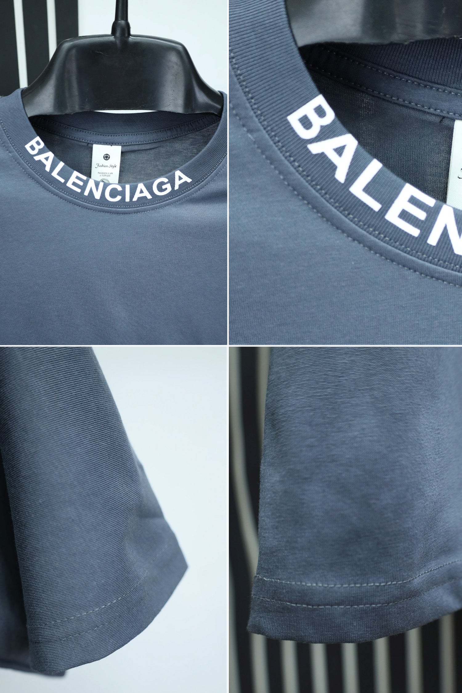 Balnciaga Slogan Oversized T-Shirt
