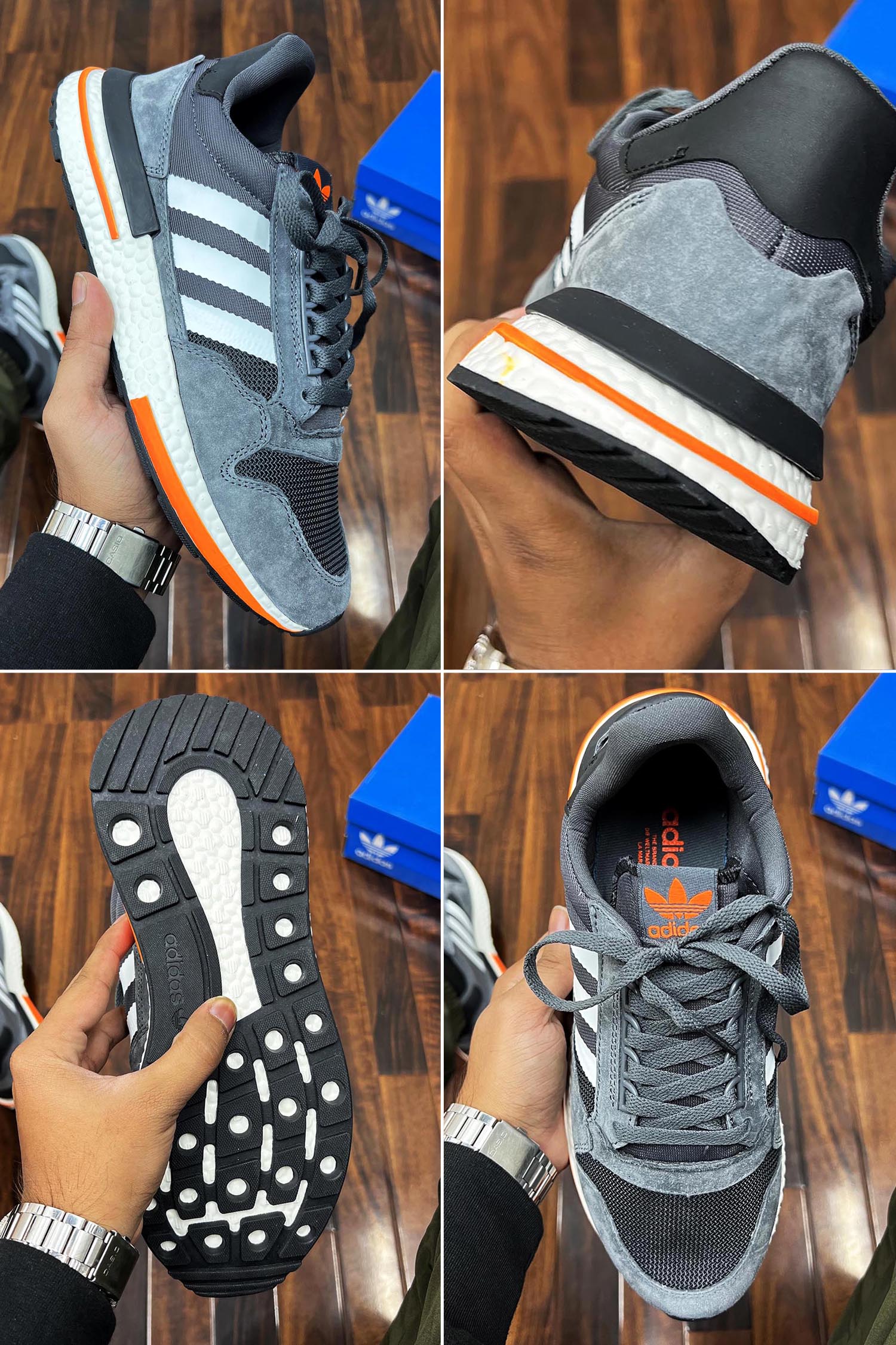 Adds Boot 500 Men Sneakers In Grey
