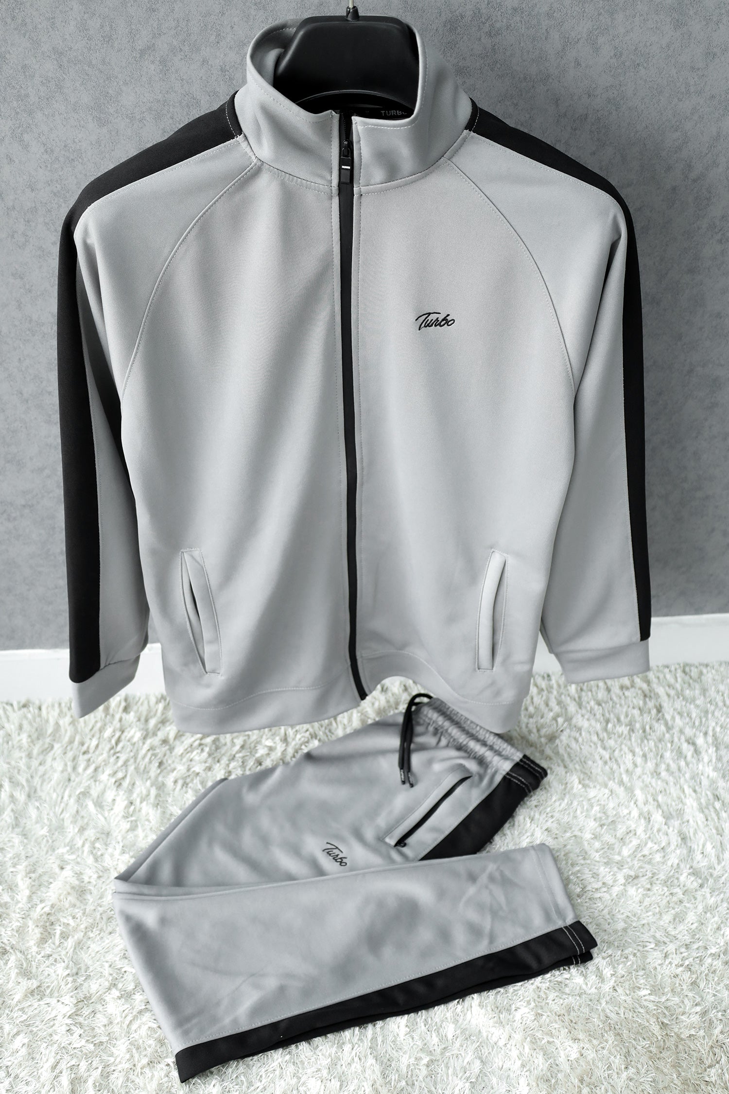 Turbo Panel Line Men Zipper Tracksuit