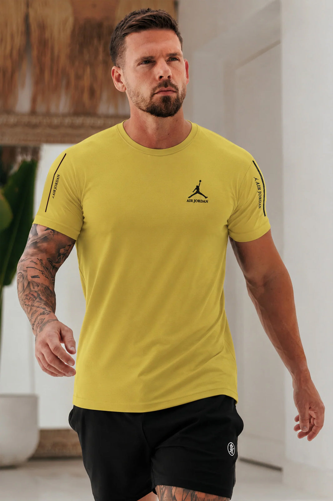 Jrdn Moisture-Wicking Round Neck Imp Dry-Fit Tee*