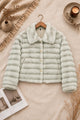 Women Button Closure Imported Fur Jacket