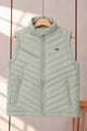 Lcste Chevron Quilted Imported Puffer Men's Gilet