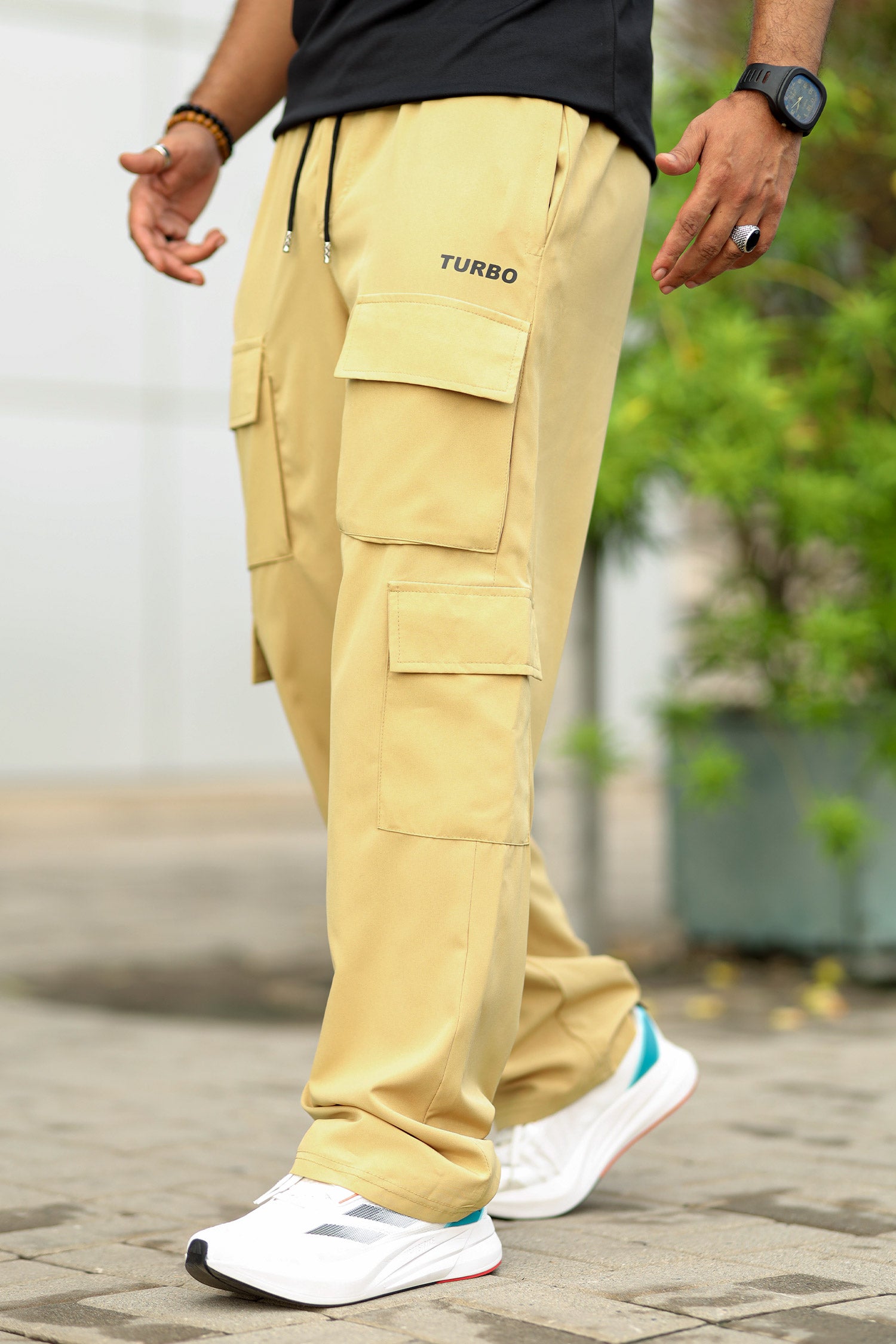 Turbo 7 Pockets Loose Bottom Imported Cargo Trouser