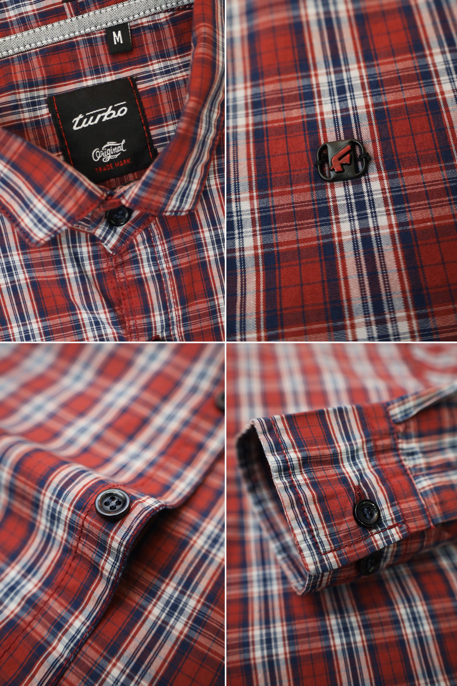 All Over Check Design Full Sleeve Casual Shirt