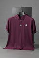 Monclr Moisture-Wicking Imp Dry-Fit Polo In Light Purple