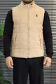 Polo Grid-Quilted Imported Suede Men's Gilet