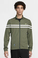 Nke Track Top "Pitch" Men Zipper Upper In Mid Green