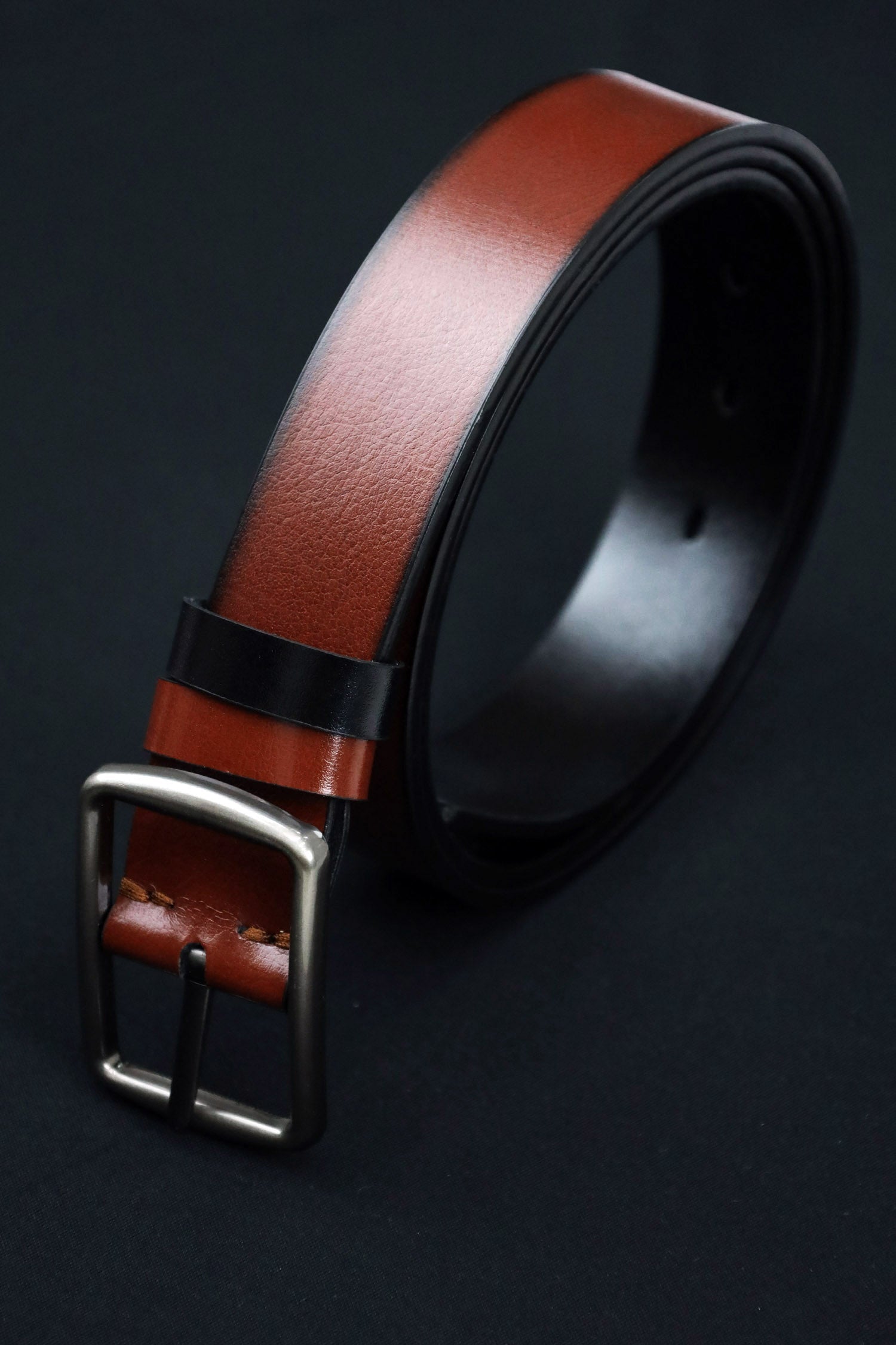 Fancy Leather Needle Buckle Double Side 7A+ Premium Belt