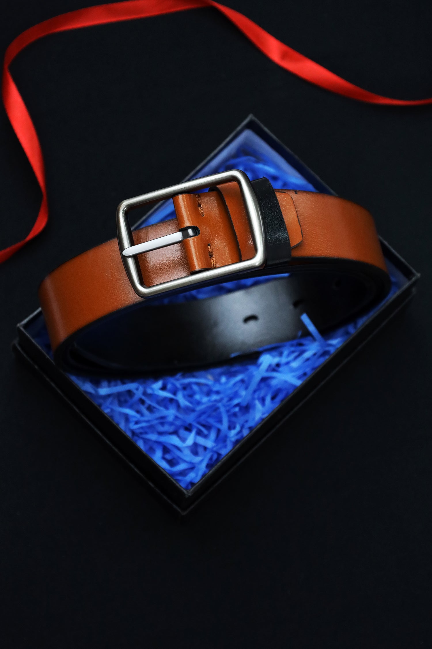 Fancy Leather Needle Buckle Double Side 7A+ Premium Belt