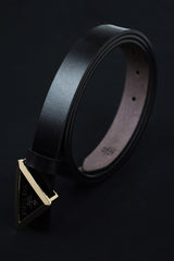 Prda Metal Alloy Automatic Buckle Branded Belt