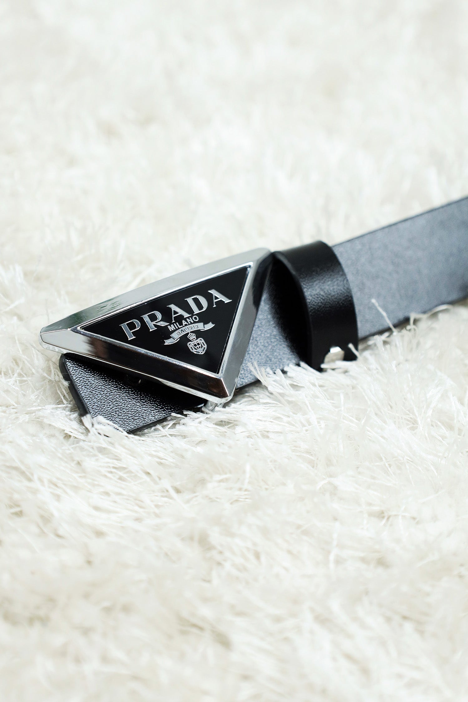 Prda Metal Alloy Automatic Buckle Branded Belt