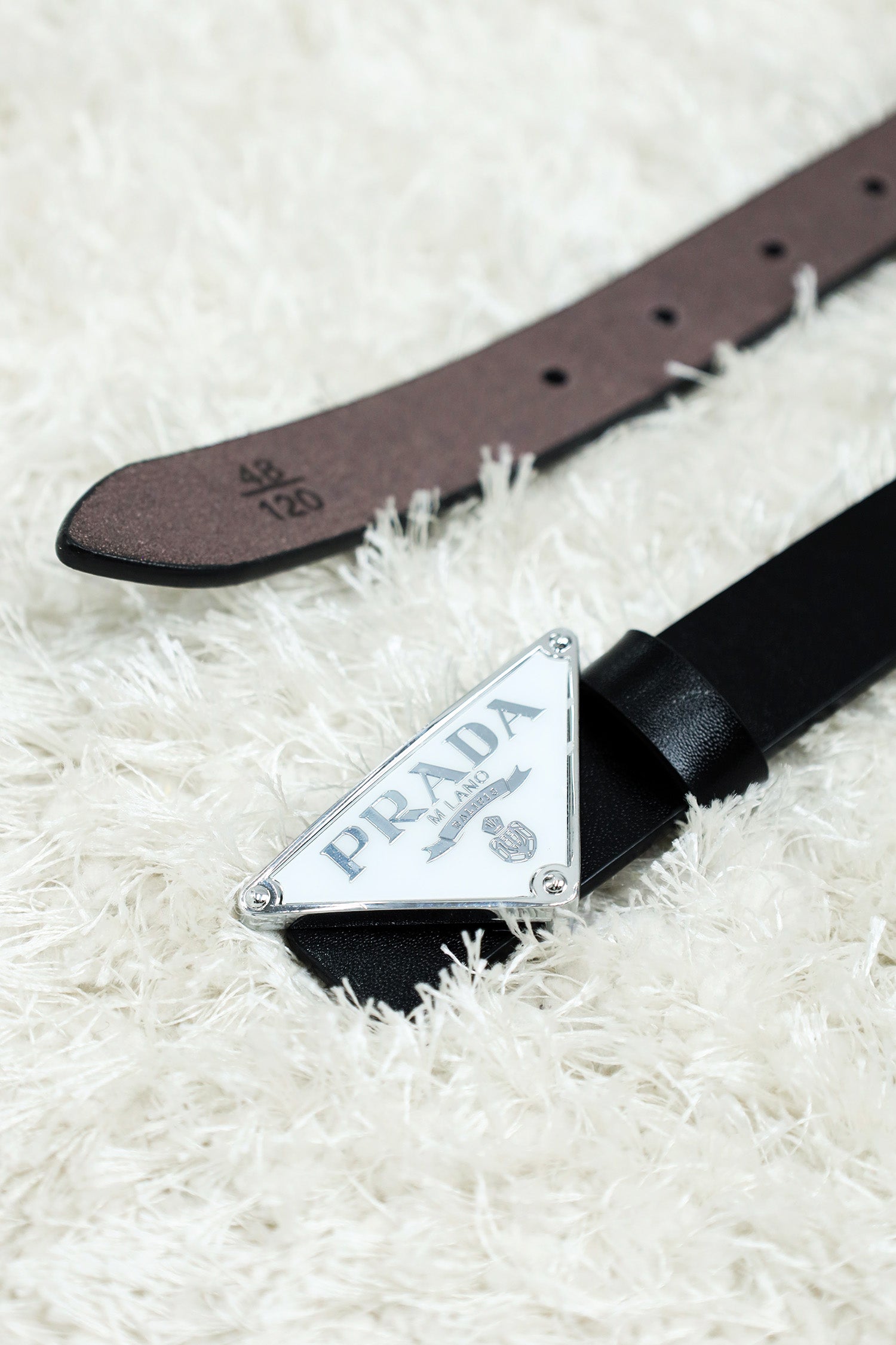 Prda Metal Alloy Automatic Buckle Branded Belt