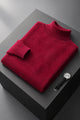 Turbo Extreme Rabbit Wool Turtleneck Pullover Imported High Neck In Maroon