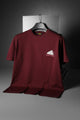 Men's "Lucky Horn" Typography Round Neck Tee