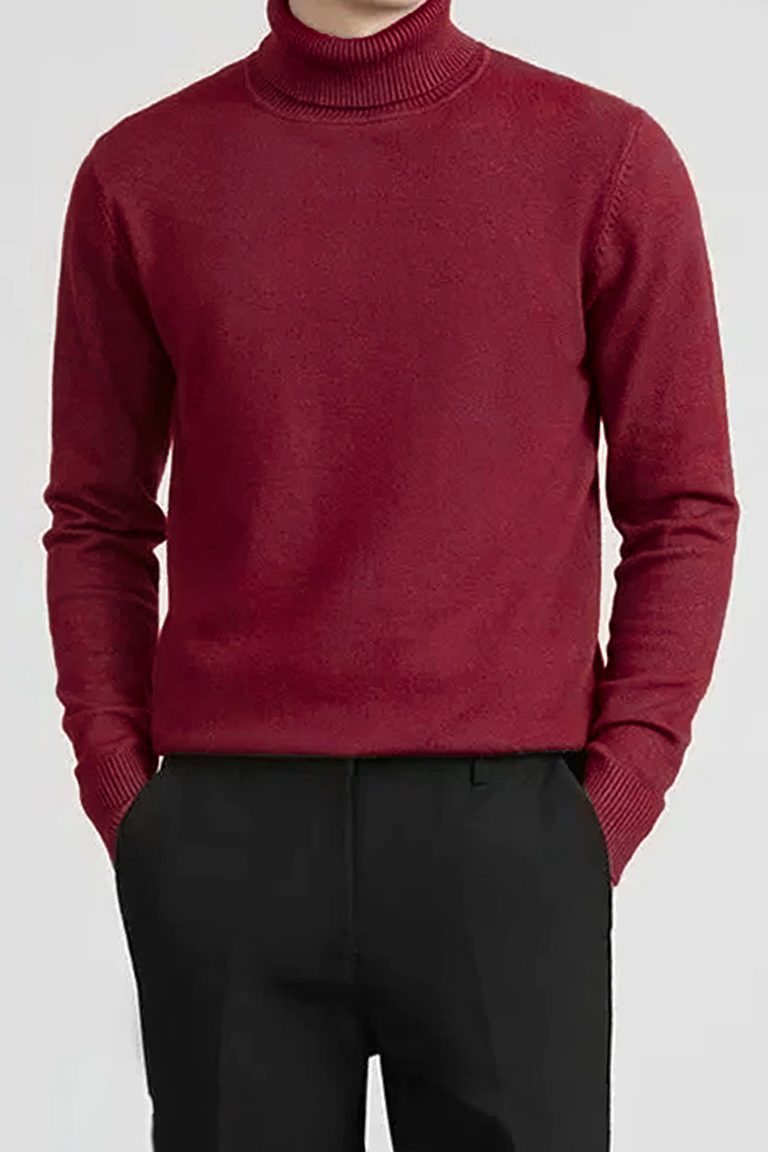 Thermal Winter Turtleneck Pullover High Neck