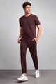 Turbo Front Line Men's Tracksuit In Maroon