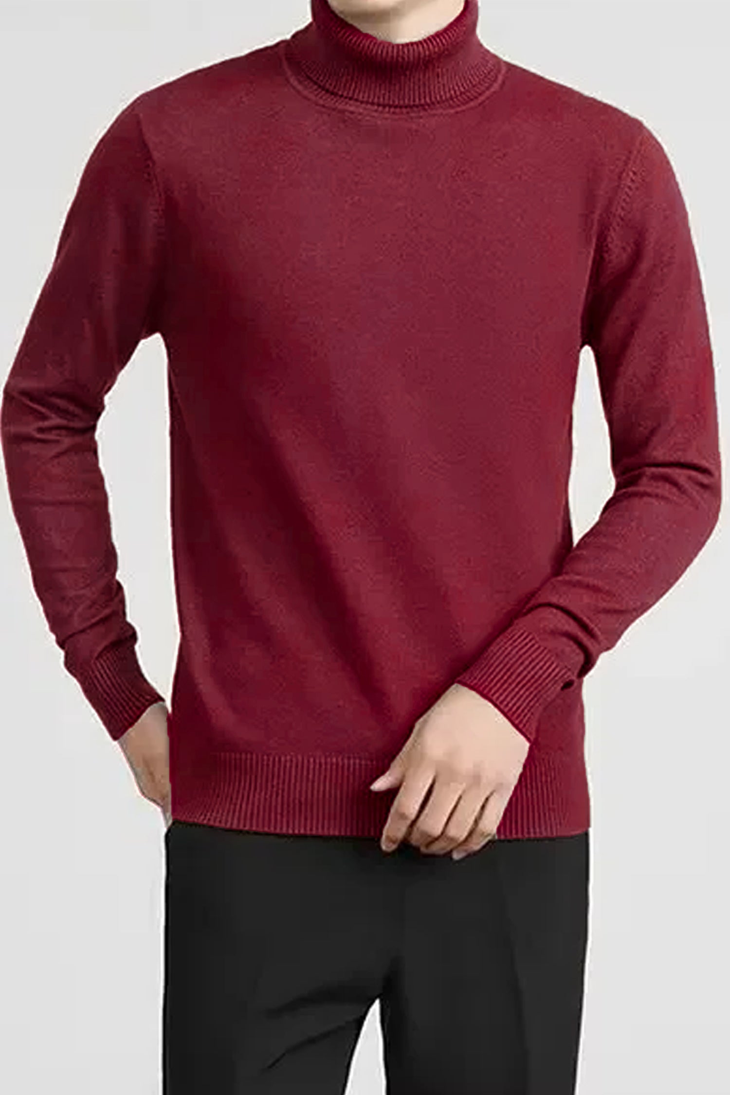 Thermal Winter Turtleneck Pullover High Neck