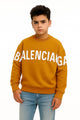 Blncaga Crewneck Typography Print Unisex Kids Sweatshirt