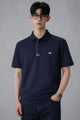 Turbo Boss Passanger Men's Polo T-Shirt In Dark Navy