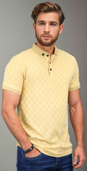 Self Texture Turbo Logo Polo Shirt In Light Skin