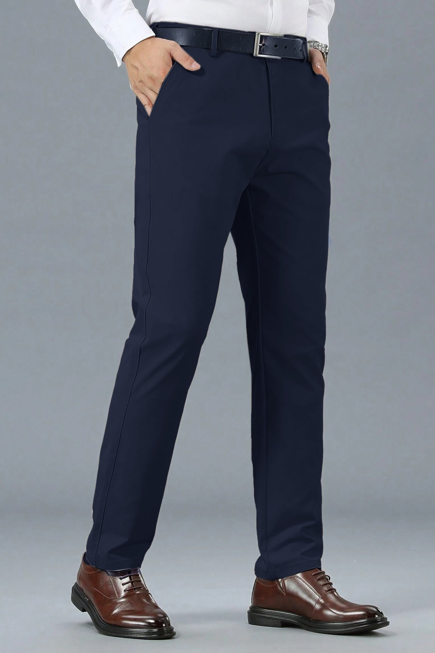 Turbo Elegance Mode Smart Fit Cotton Pent