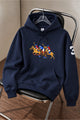Polo Raph Luren Triple-Pony Men's Hoodie In Navy Blue