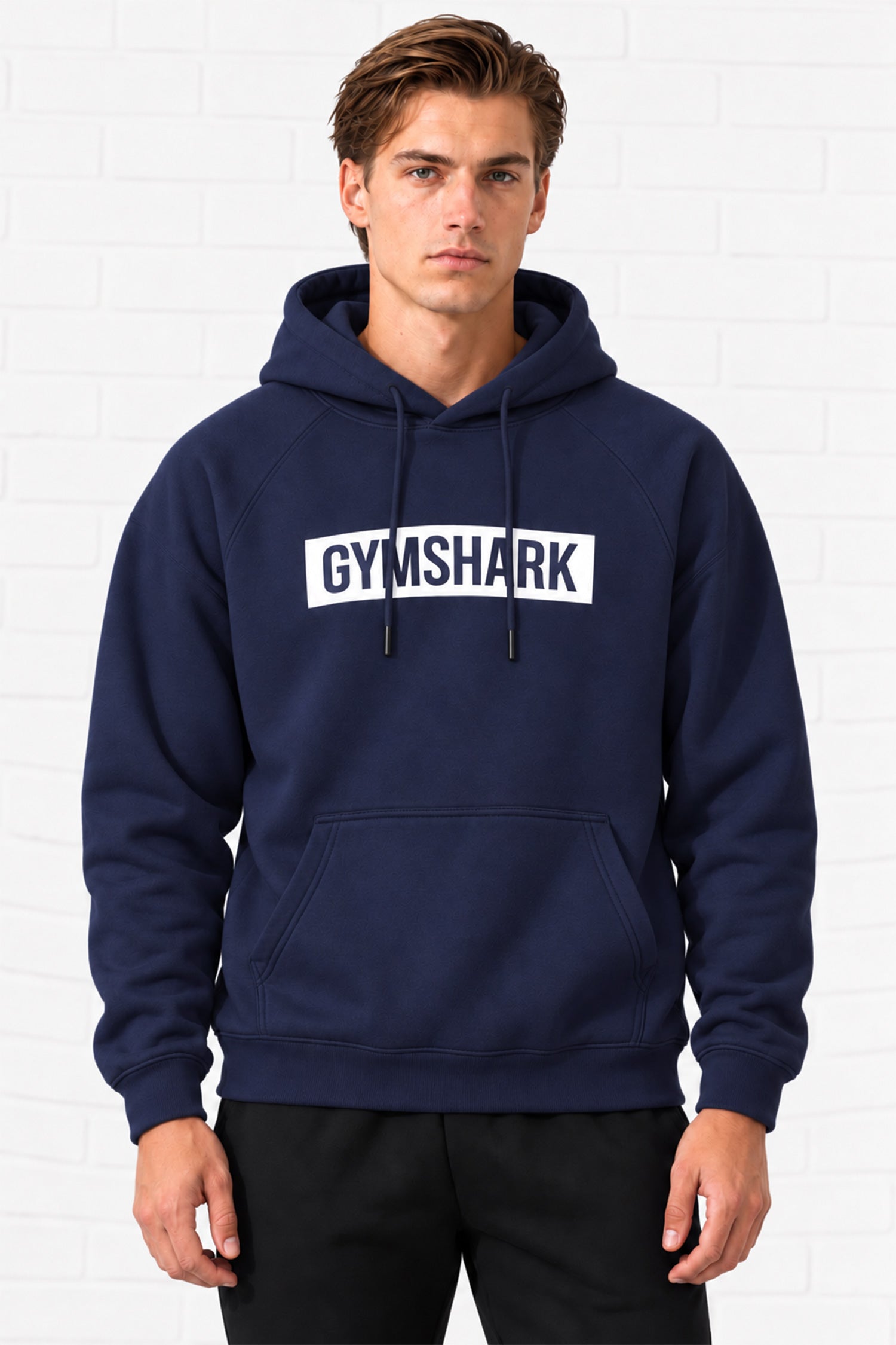 Gymshrk Worn Graphic Men's Hoodie